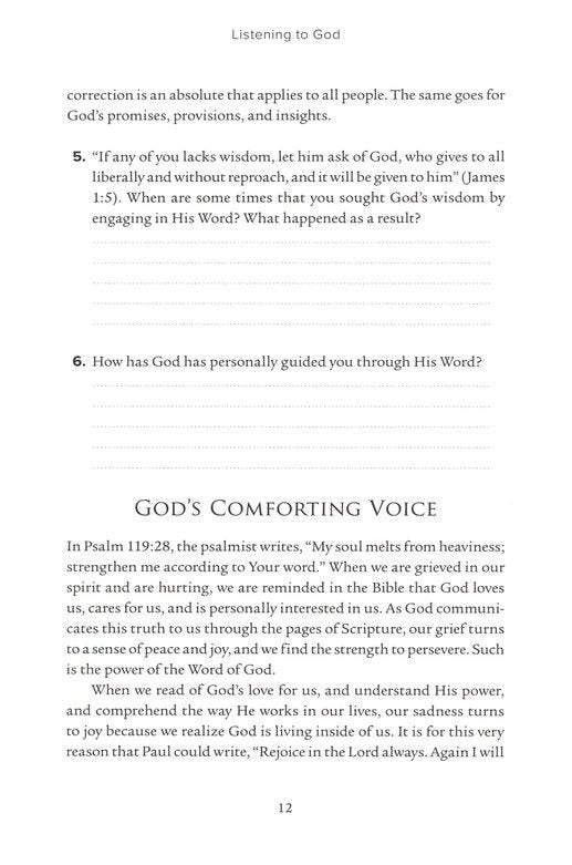 Listening to God: Biblical Foundations for Living the Christian Life by Charles Stanley