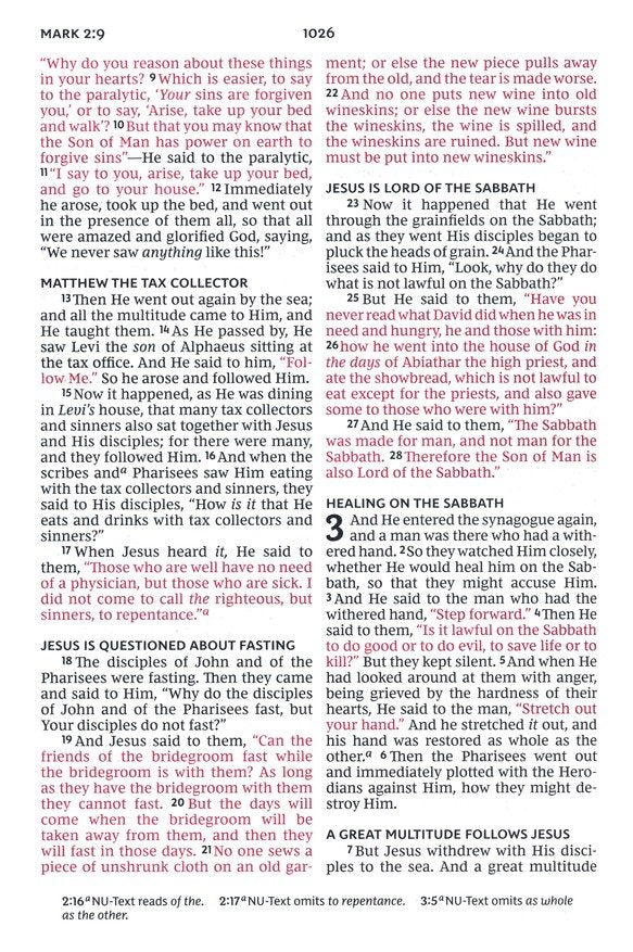 NKJV Giant-Print Thinline Bible, Comfort Print--soft leather-look, black (indexed, red letter)