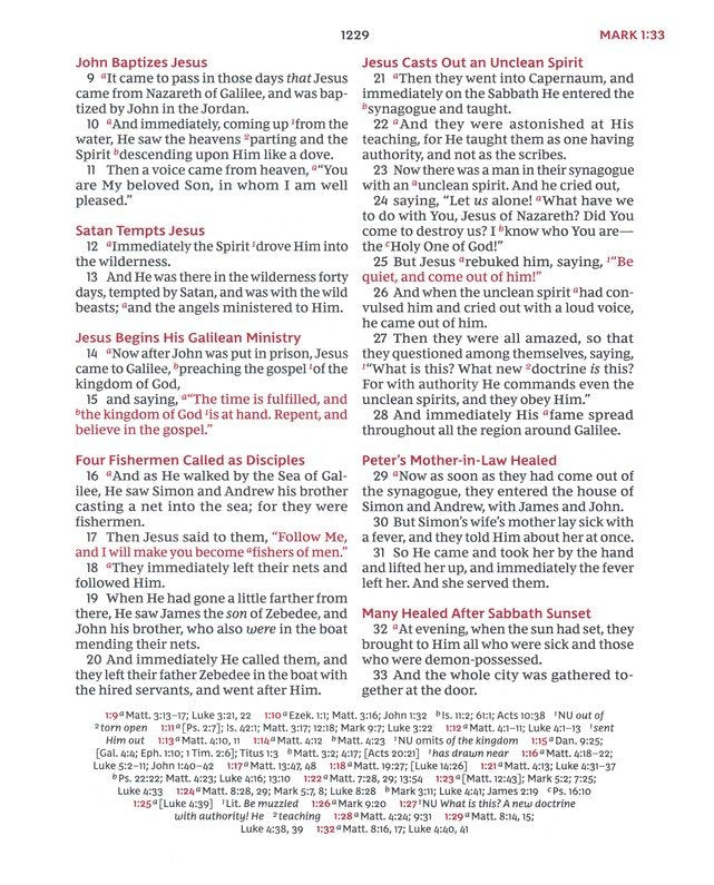 NKJV Personal-Size Large-Print Reference Bible, Comfort Print--soft leather-look, black (indexed, red letter)