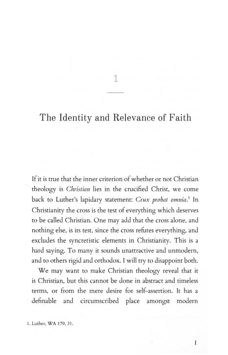 The Crucified God - Exploring the depths of Christian Theology