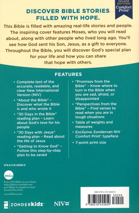 NIV Holy Bible for kids
