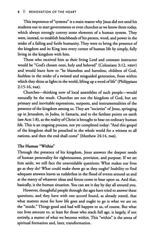 Renovation of the Heart: Putting on the Character of Christ - 20th Anniversary Edition
