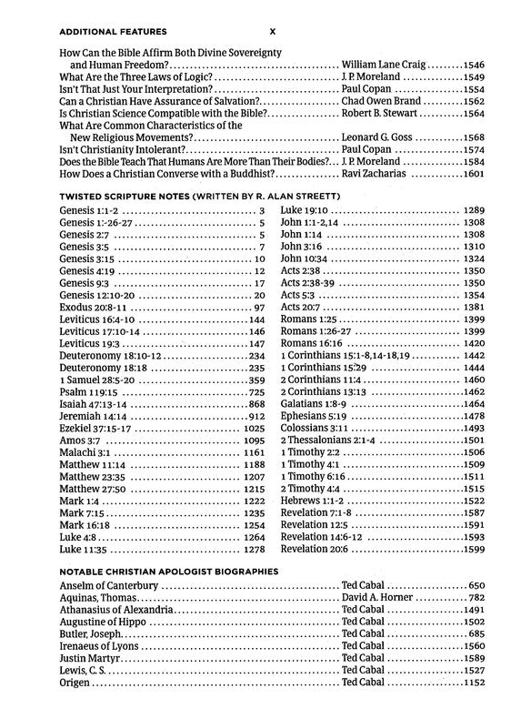 CSB Apologetics Study Bible, Mahogany LeatherTouch, Thumb-Indexed