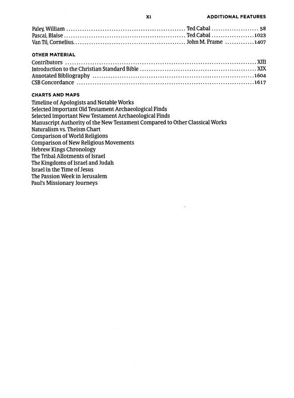 CSB Apologetics Study Bible, Mahogany LeatherTouch, Thumb-Indexed