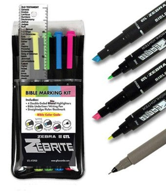 No-Bleed Bible Highlighter Kit