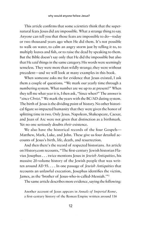 Why Would Anyone Follow Jesus?: 12 Reasons to Trust What the Bible Says About Jesus