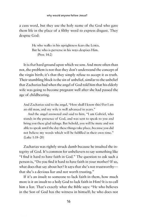 Why Would Anyone Follow Jesus?: 12 Reasons to Trust What the Bible Says About Jesus