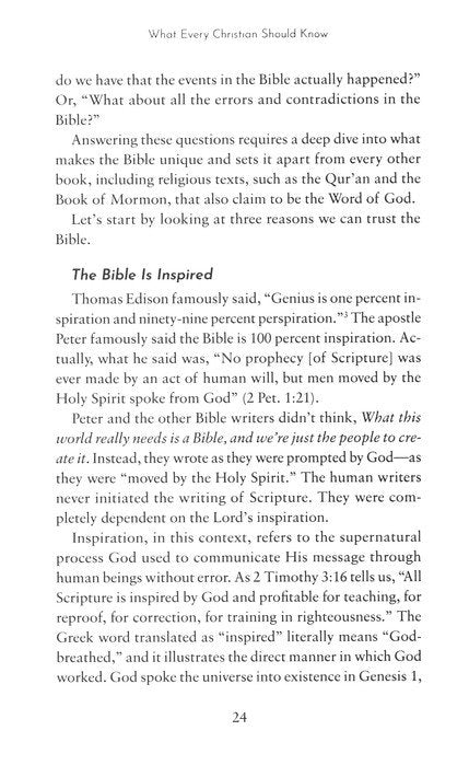 What Every Christian Should Know: 10 Core Beliefs for Standing Strong in a Shifting World By: Dr. Robert Jeffress