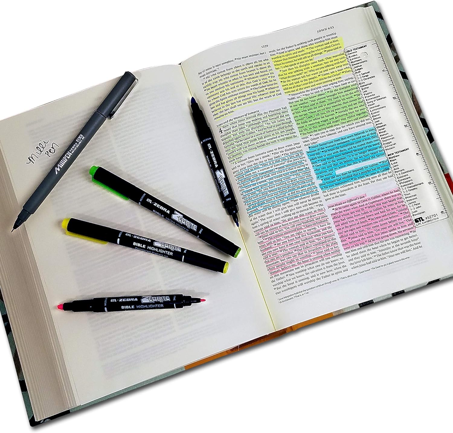 No-Bleed Bible Highlighter Kit