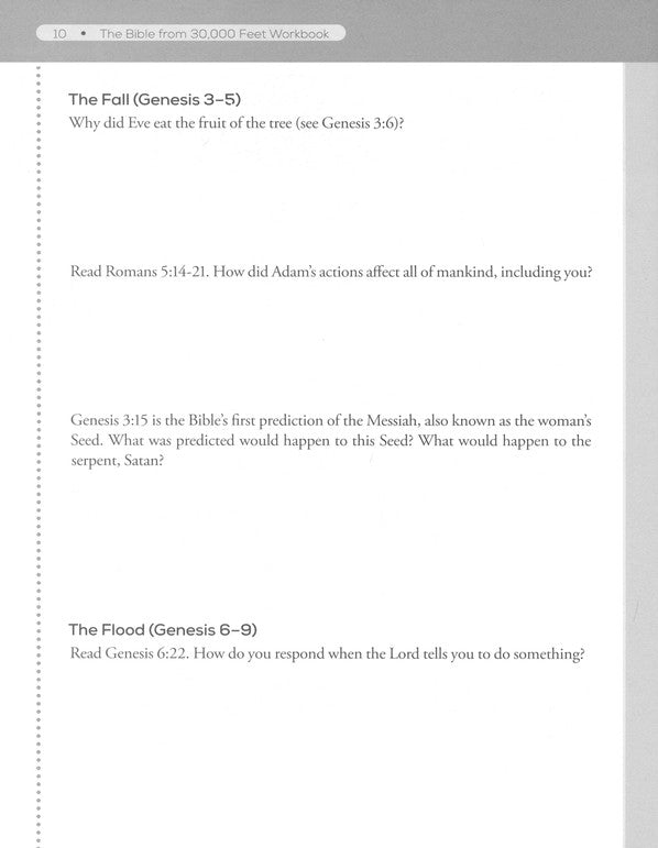The Bible from 30,000 Feet: Book and Workbook Bundle by Pastor Skip Heitzig