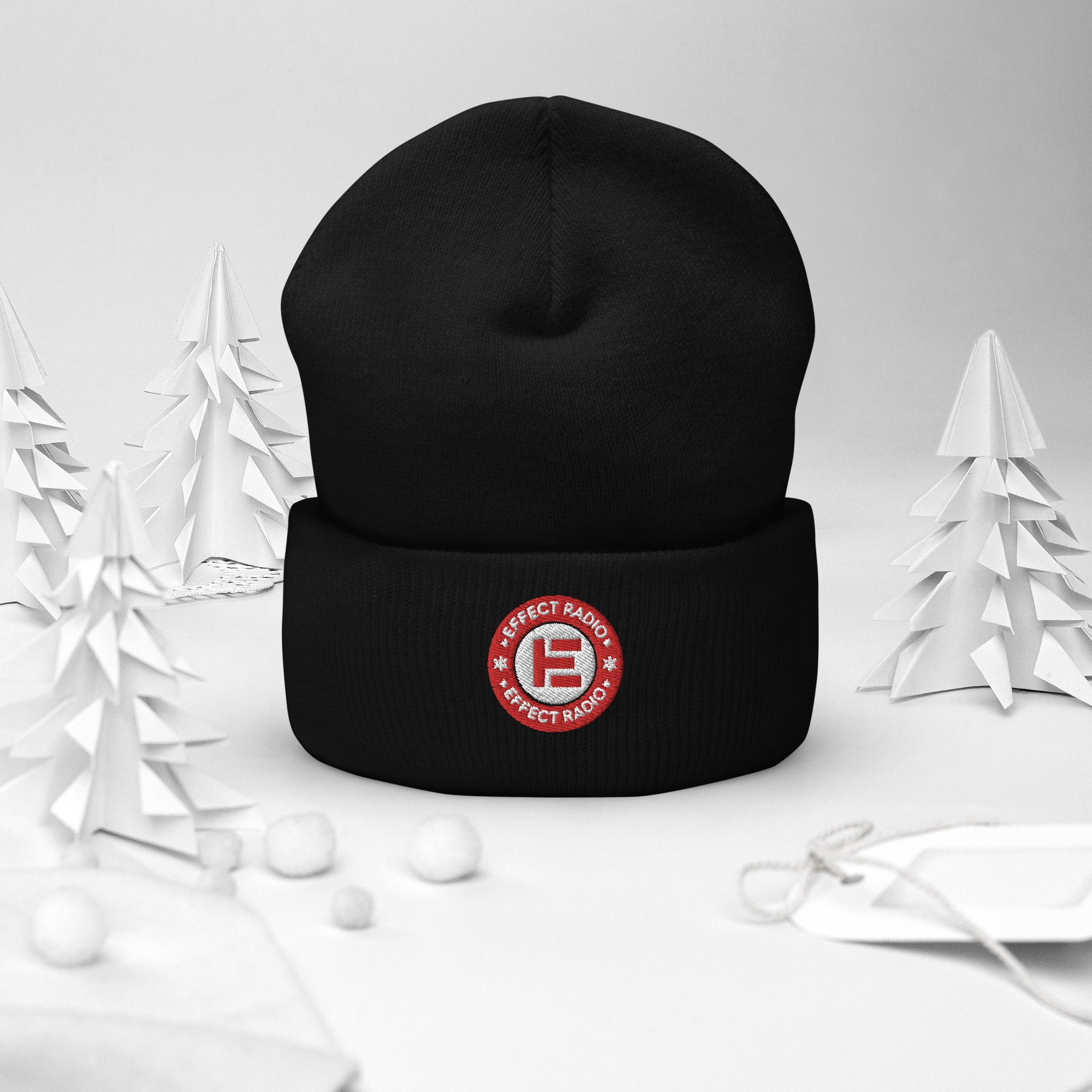 Effect Radio's Holiday Cuffed Beanie