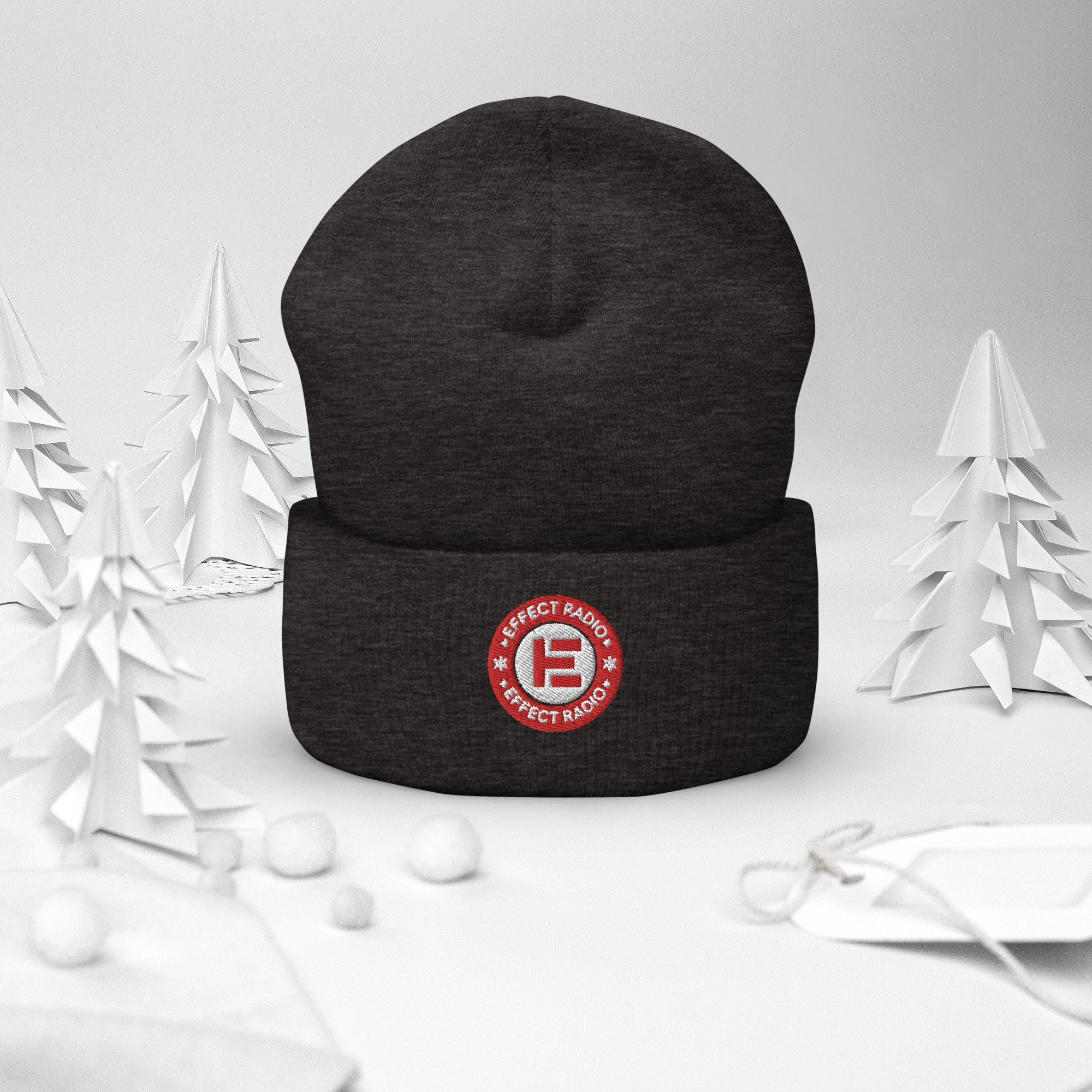 Effect Radio's Holiday Cuffed Beanie