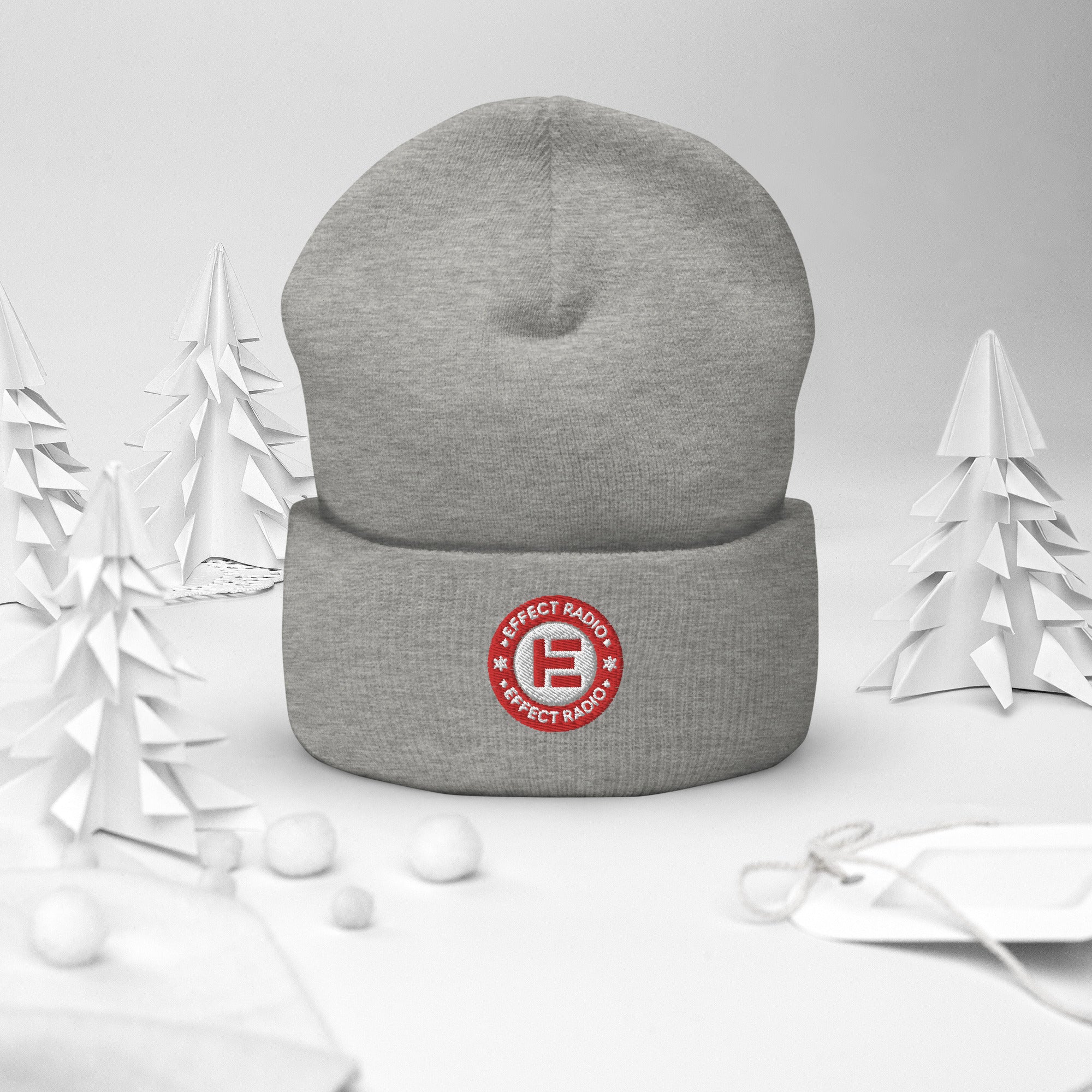 Effect Radio's Holiday Cuffed Beanie