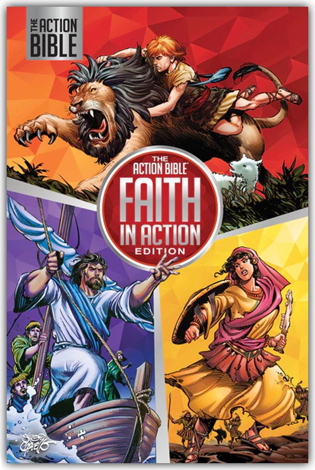 The Action Bible: Faith in Action Edition, hardcover