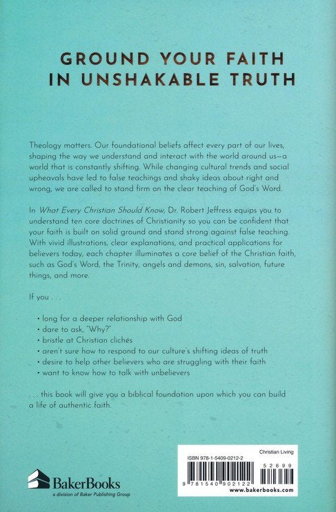 What Every Christian Should Know: 10 Core Beliefs for Standing Strong in a Shifting World By: Dr. Robert Jeffress