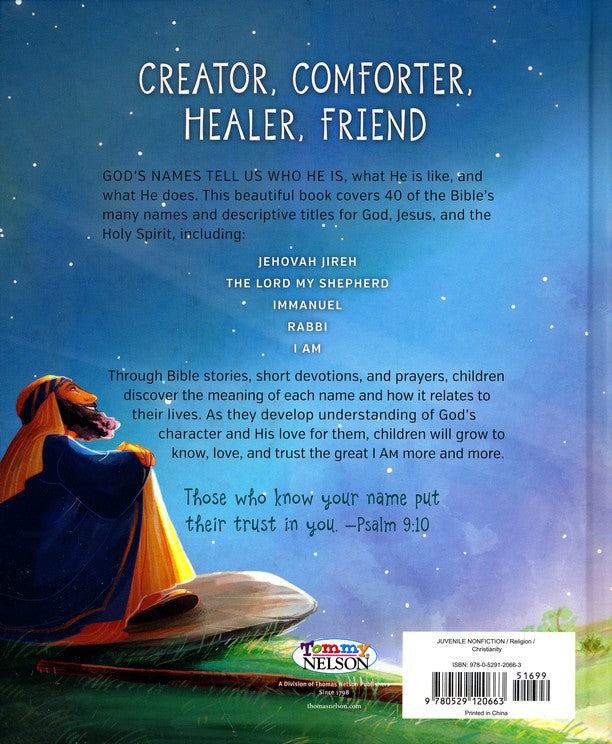 I Am: 40 Bible Stories, Devotions, and Prayers About the Names of God