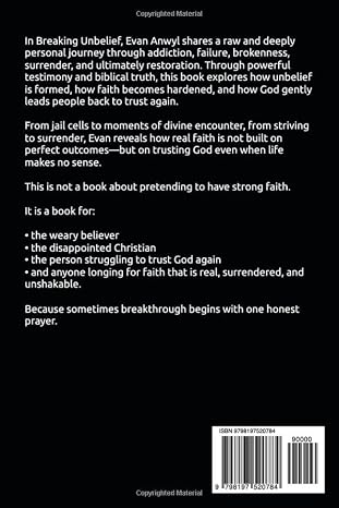 Breaking Unbelief