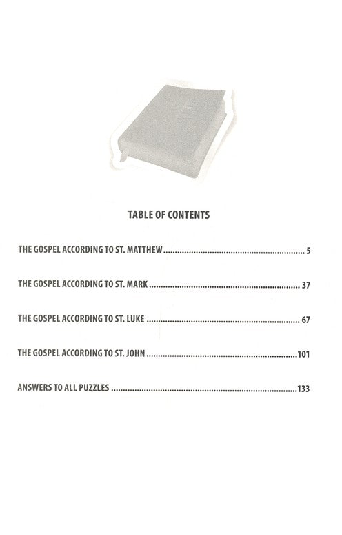 Bible Brainstorms: Word Games & Puzzles From The Gospels